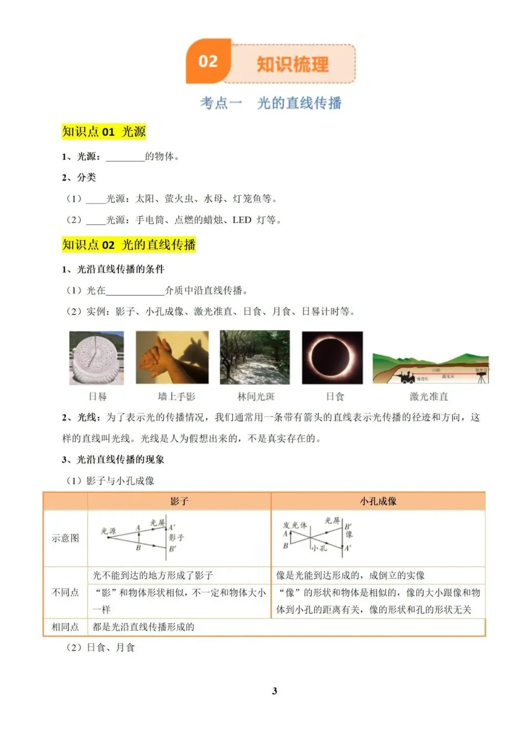 物理 中考总复习专题训练(2025版),可免费下载! 第7张