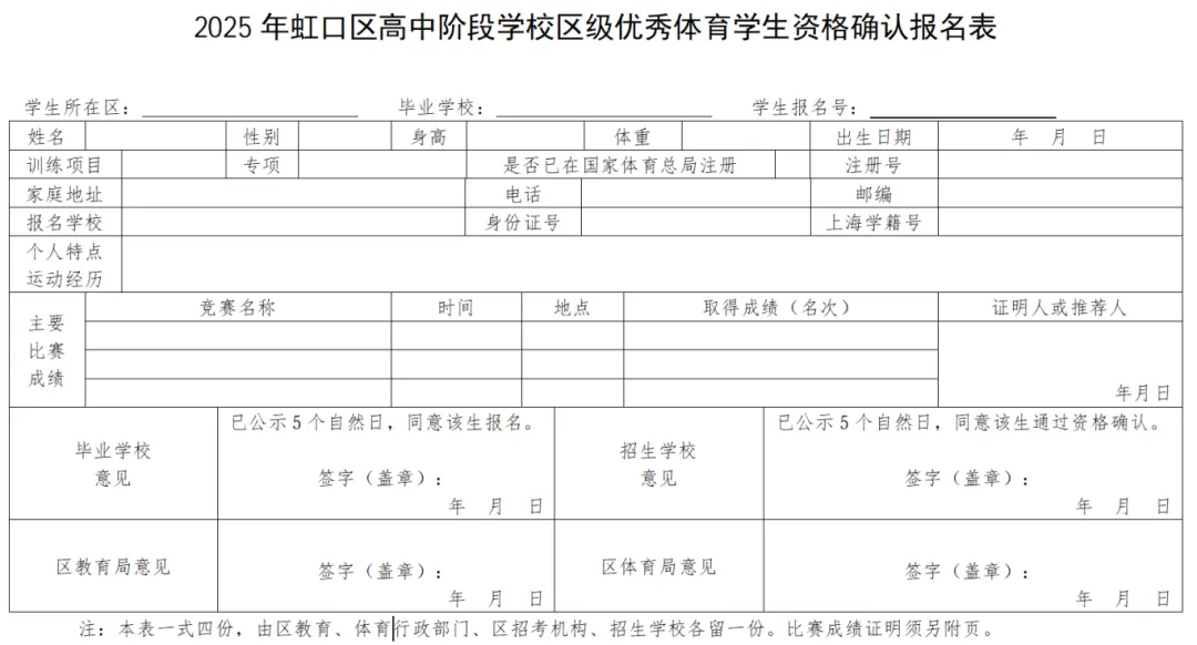 中考最高优惠80分!上海16区区级优秀体育生招生要求、参考分数线整理出炉! 第13张