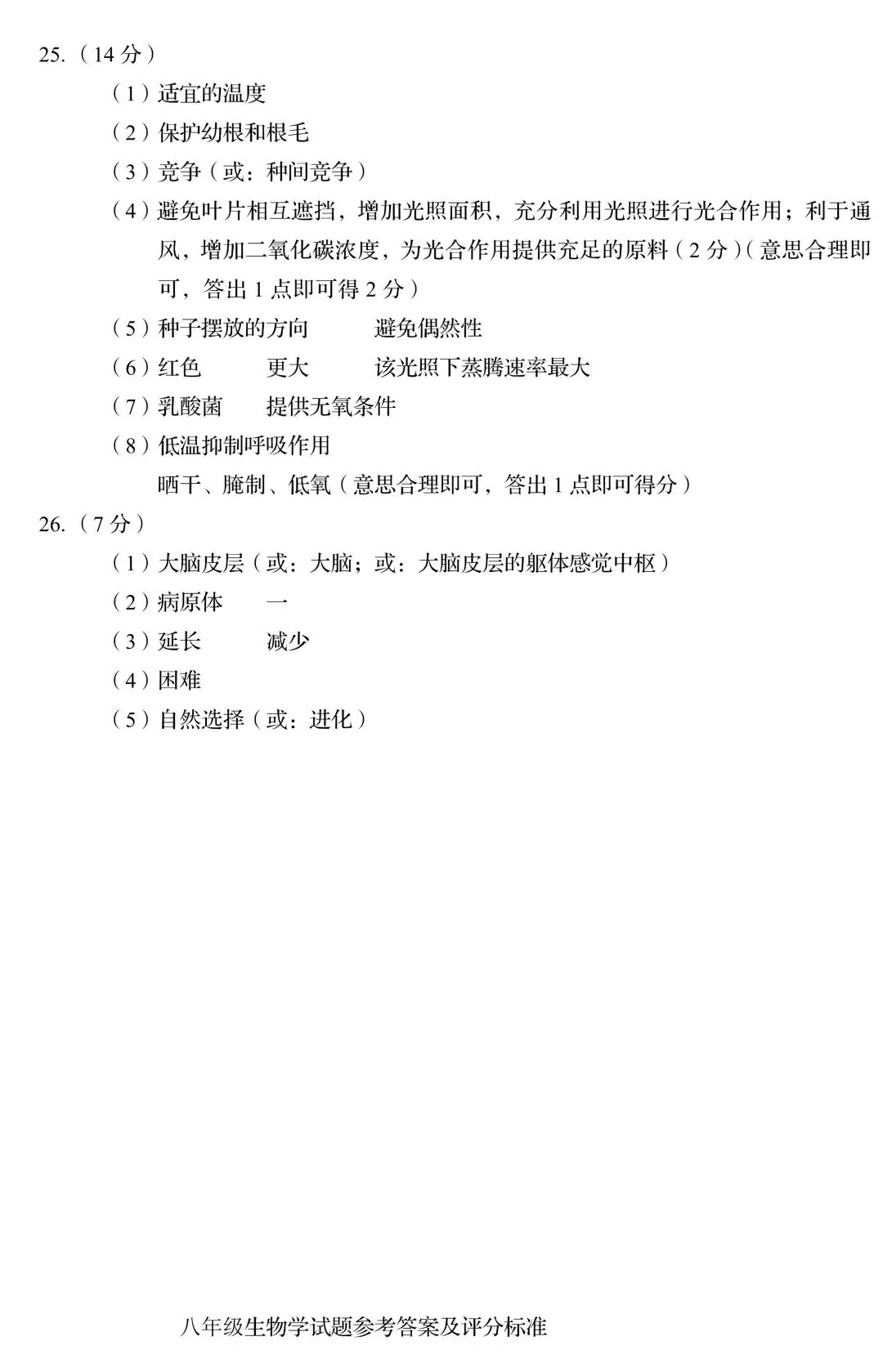 2026年山东中考统考英语、历史、地理、生物样卷 | PDF下载版 第38张