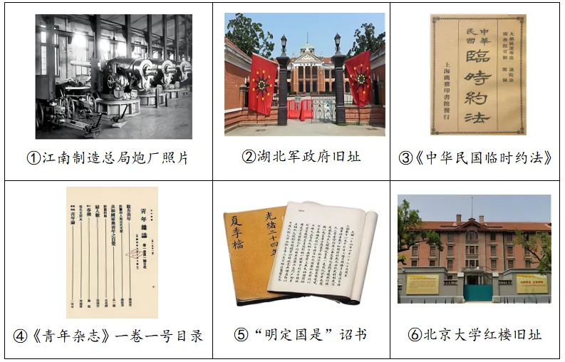 2026年中考历史热点专练7:中国近代化的探索历程 第7张