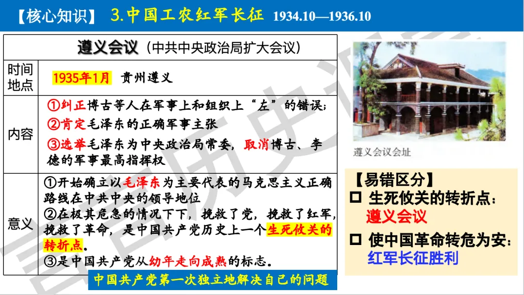 2026年中考历史一轮单元复习:八上第五单元《从国共合作到国共对立》 第21张 2026年中考历史一轮单元复习:八上第五单元《从国共合作到国共对立》 第21张