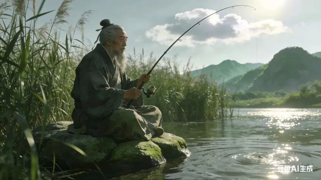 中考高级阅读《姜太公钓鱼》 第2张