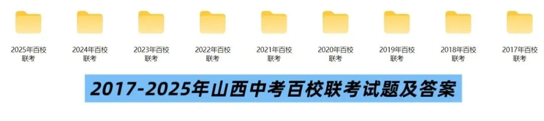 2026山西中考备考|往年中考真题、省适应、一二模等试题汇总! 第2张