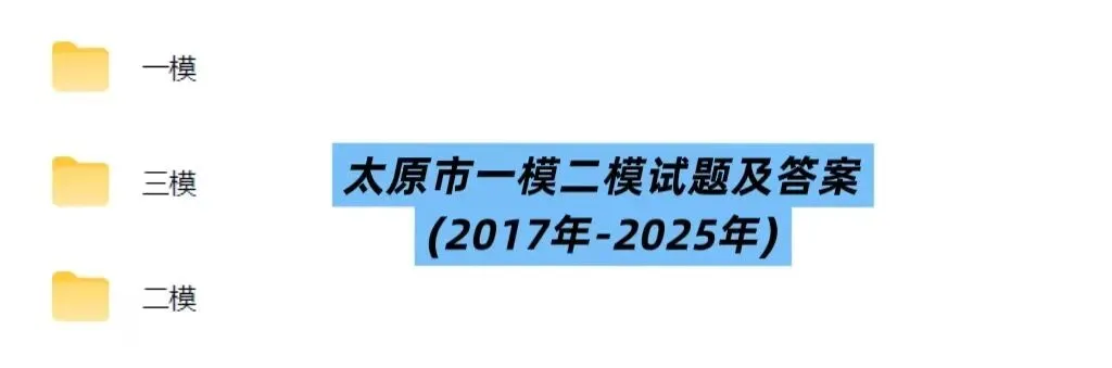 2026山西中考备考|往年中考真题、省适应、一二模等试题汇总! 第4张