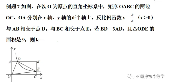 中考数学专题---反比例函数K的几何意义模型【全】 第13张
