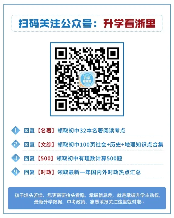 差异巨大!杭州五区中考志愿填报、录取顺序汇总! 第10张