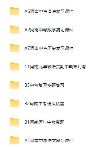 中考网盘资源|备考2026年河南、湖南、海南、安徽、江西中考复习课件等资源更新中(0211) 第3张