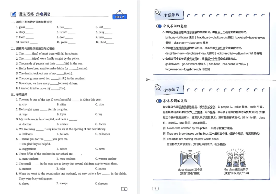 【初中】2026版初中英语《星火英语•中考语法120张小纸条》PDF电子版 第7张