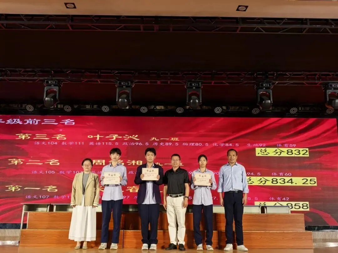 【初中部 · 榜样力量】表彰先进 逐梦中考——定安县山高学校九年级期末表彰大会圆满落幕 第14张