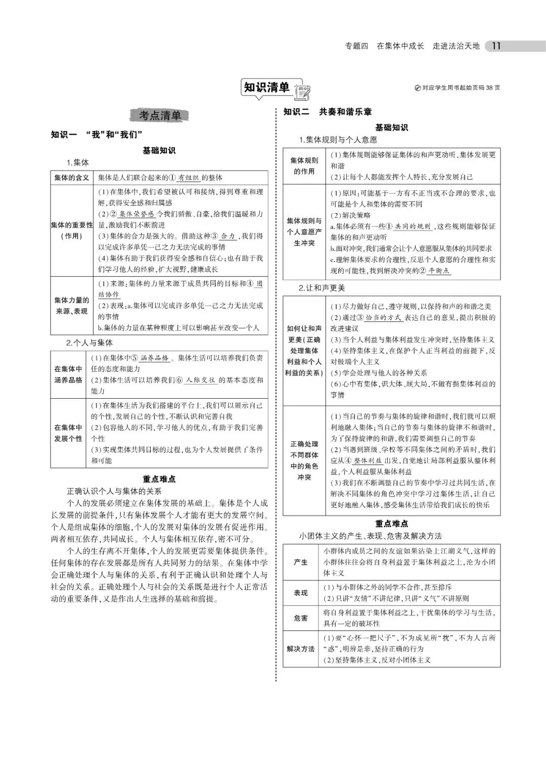 中考道德与法制知识点总结(可下载,PDF电子打印版,推荐收藏) 第11张