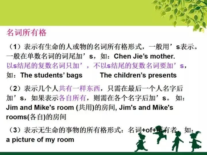 中考英语语法知识图文汇编 第9张