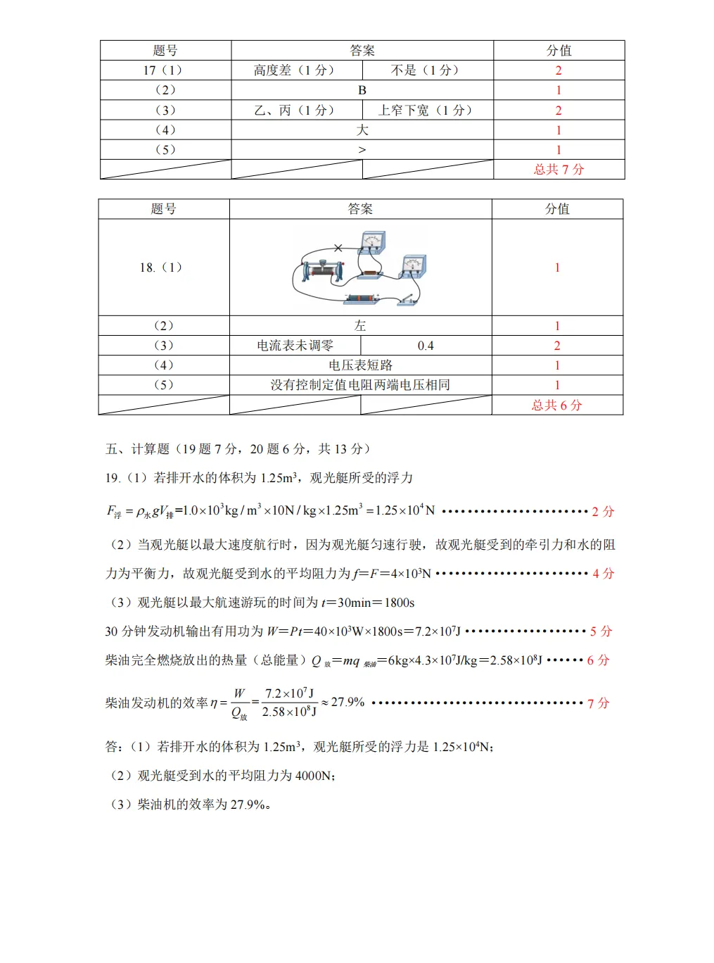 2026年广东省中考物理预测卷(一)(含答案) 第11张 2026年广东省中考物理预测卷(一)(含答案) 第11张