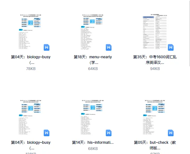 词汇复习1600新(备战2026中考)十个维度复习中考词汇 第2张 词汇复习1600新(备战2026中考)十个维度复习中考词汇 第2张