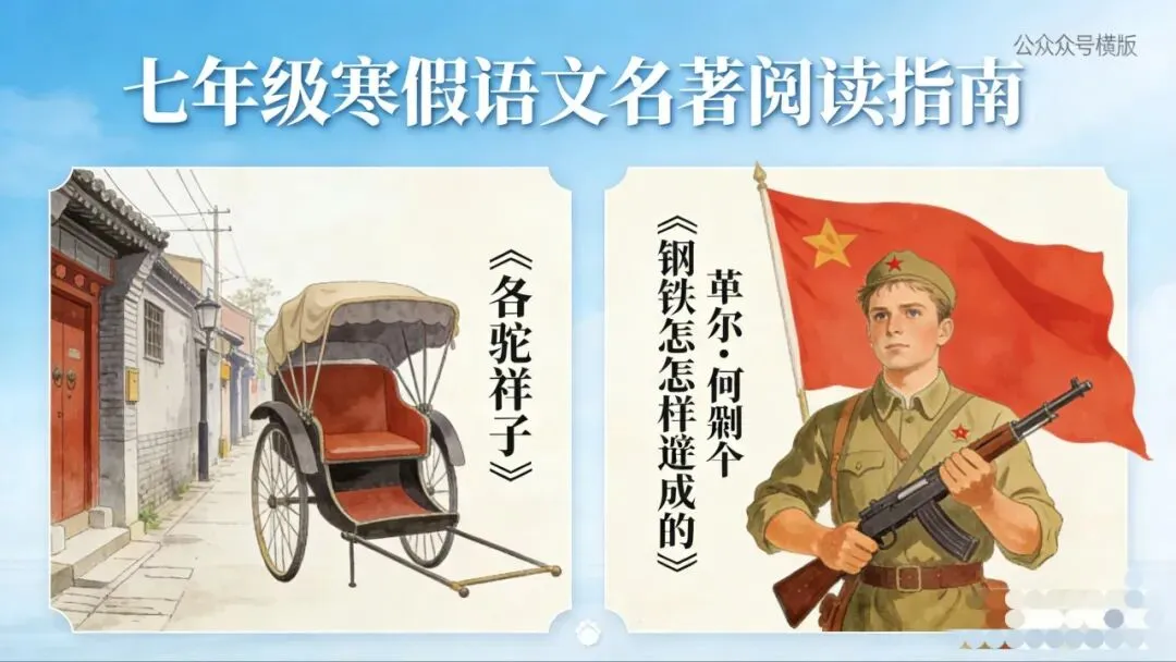 七年级寒假语文名著阅读指南|紧扣教材+中考考点,必读+拓展全规划 第1张