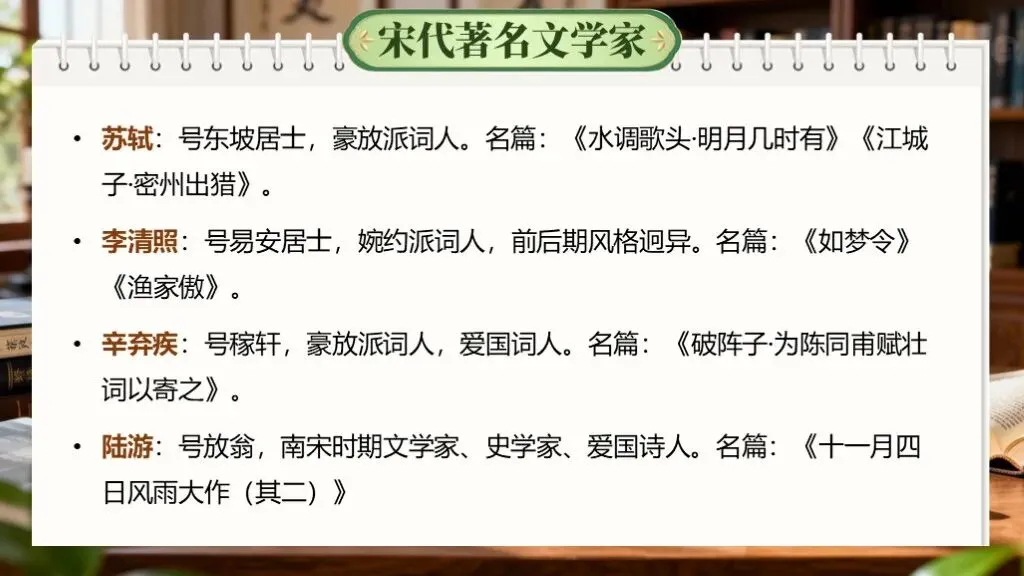 【中考语文】一轮复习《专题七:文学与文化常识》| 教学课件 第18张