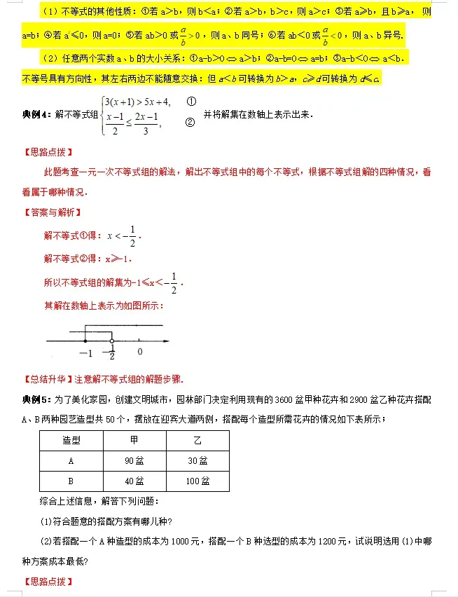 初中数学 | 2026年中考数学重点知识梳理,务必转给孩子看一遍! 第23张