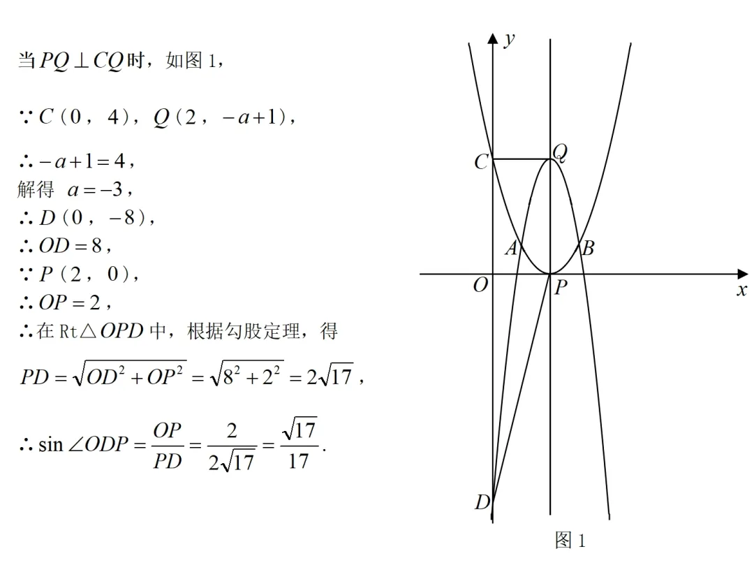 2025年上海中考数学函数压轴题解析 第2张