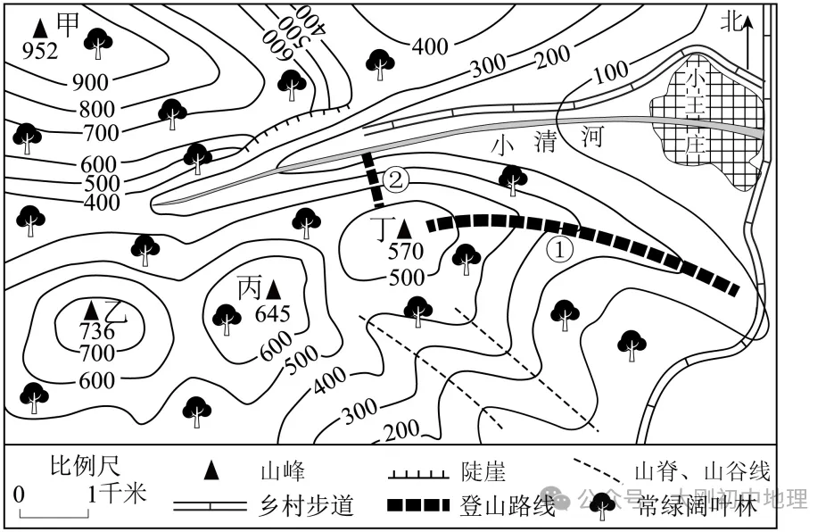 25最新中考模拟地理试卷(7) 第4张