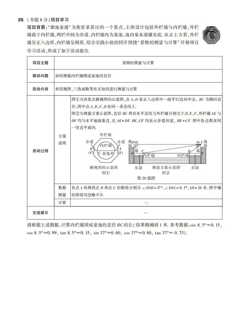 【中考真题】全国2025年中考真题试卷+答案+答题卡 第9张