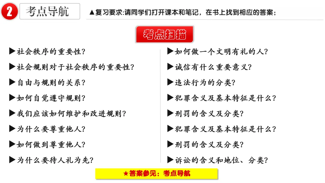 2026中考 |《道德与法治》一轮复习 第10课:八上第二单元(微课+课件+练习) 第17张
