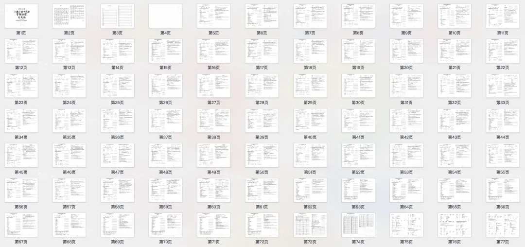 26新版中考考纲词汇用法手册/天天练分享! 第11张