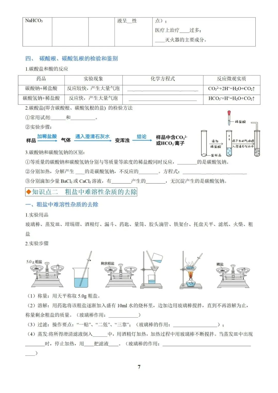化学 中考总复习专题训练(2025版),可免费下载! 第11张