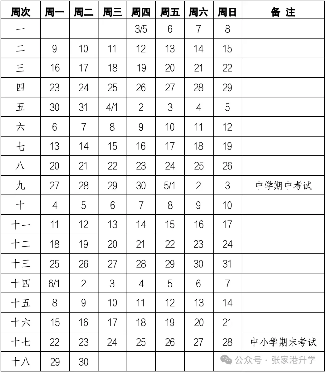 2026张家港中考每月大事件汇总!中考节点时间轴整理,初三家长收藏! 第2张 2026张家港中考每月大事件汇总!中考节点时间轴整理,初三家长收藏! 第2张