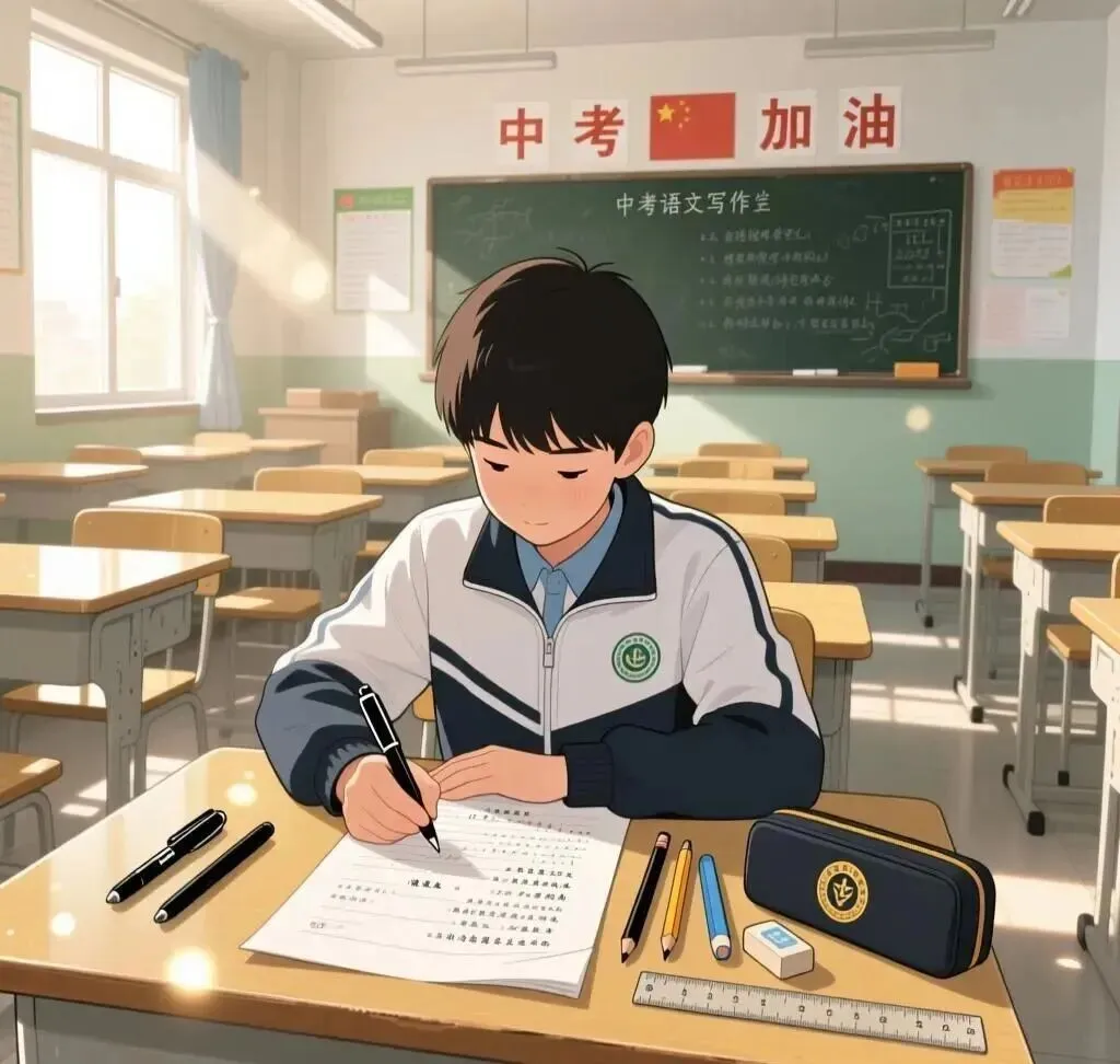 老炮:中考作文练笔,拿上海一模作文题试试 第3张