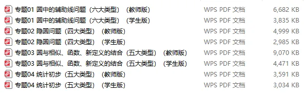 上海中考数学重难点压轴题专项训练(含答案解析) 第2张 上海中考数学重难点压轴题专项训练(含答案解析) 第2张