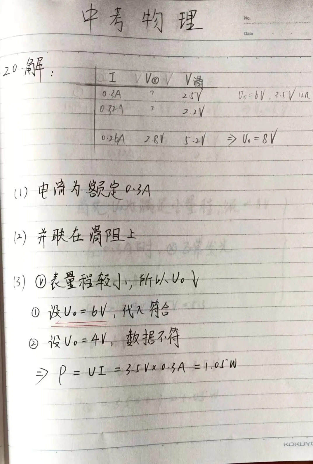 456 上海中考物理压轴题——额定功率 第2张