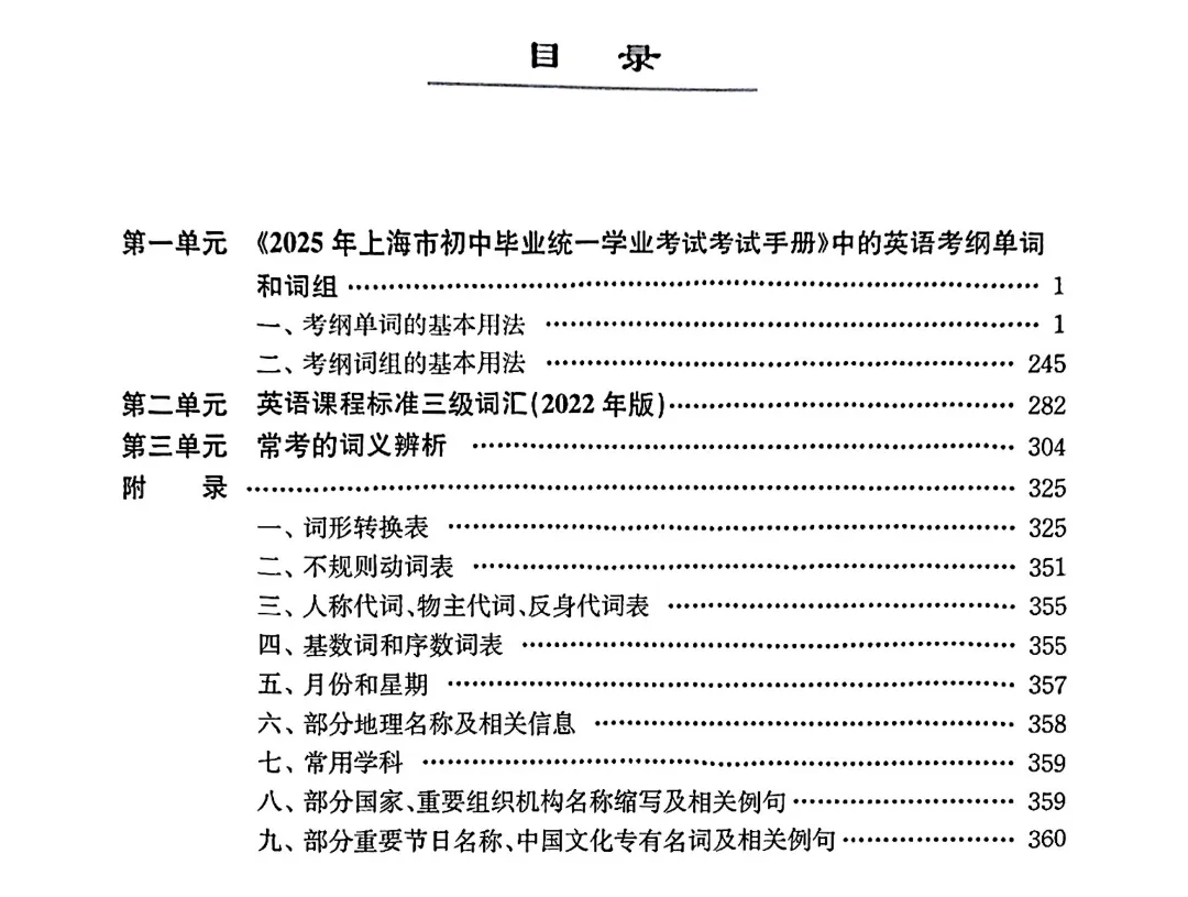资料分享 | 中考考纲词汇用法手册(含配套练习) 第4张 资料分享 | 中考考纲词汇用法手册(含配套练习) 第4张