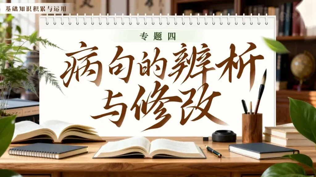 【中考语文】一轮复习《专题四:病句的辨析与修改》| 教学课件 第4张