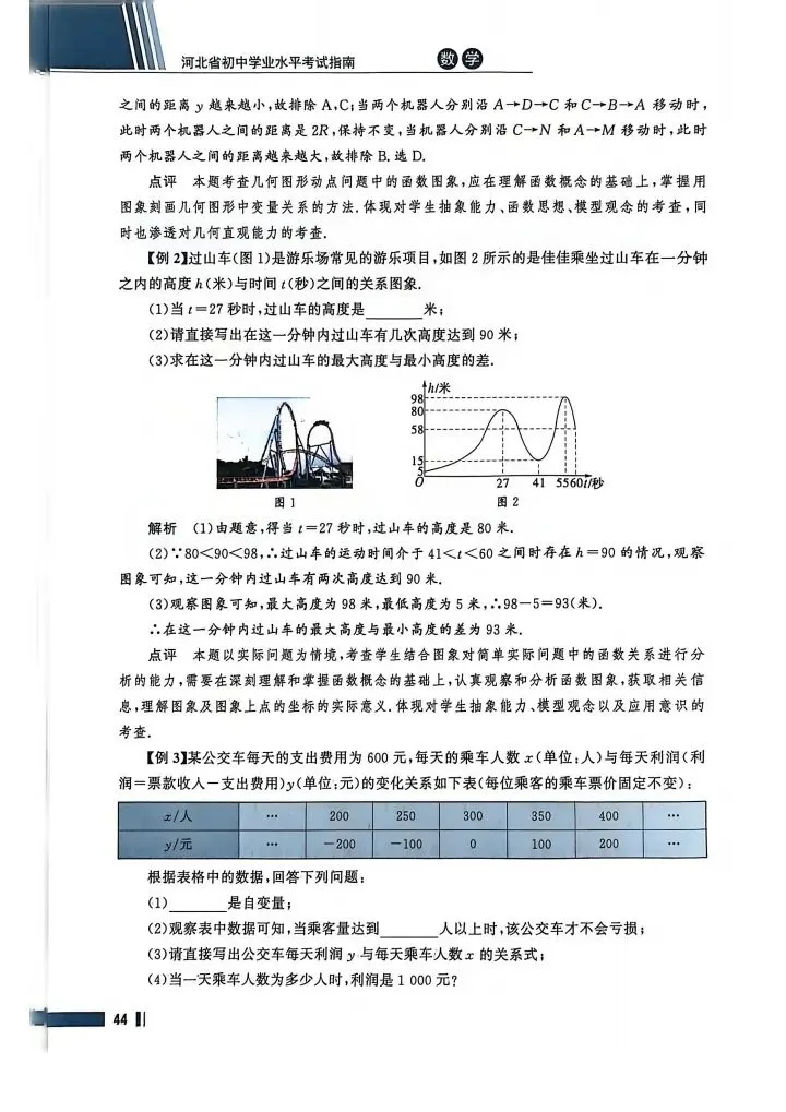 数学考试指南 | 2026年河北省中考数学考试指南 第57张