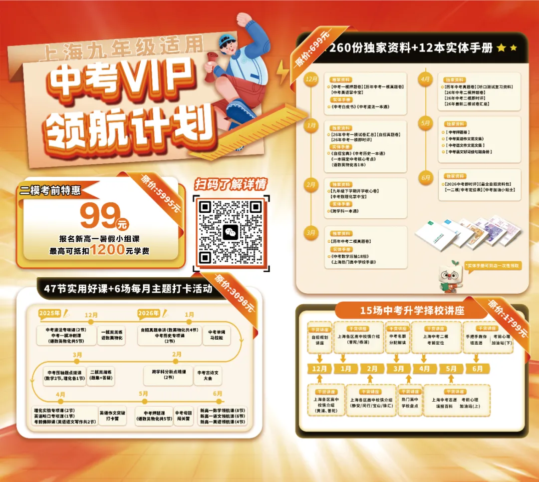 2026上海中考英语首字母资料(新)分享! 第2张