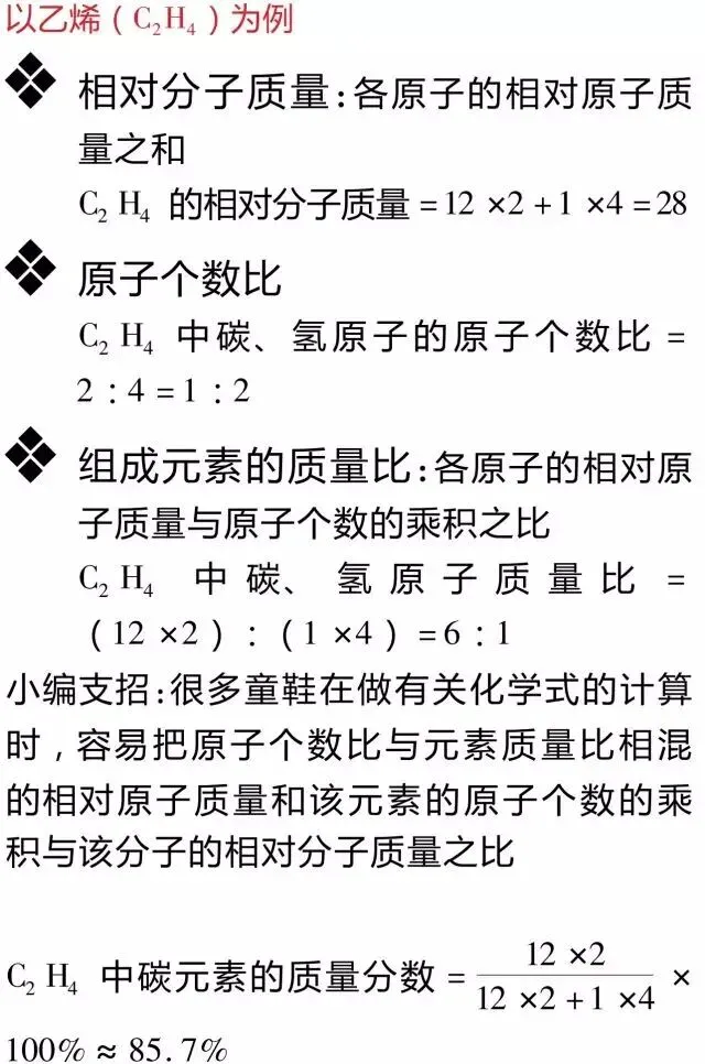 干货 | 搞懂初中化学这4道题,吃透中考化学计算题!一定要转给孩子! 第2张 干货 | 搞懂初中化学这4道题,吃透中考化学计算题!一定要转给孩子! 第2张