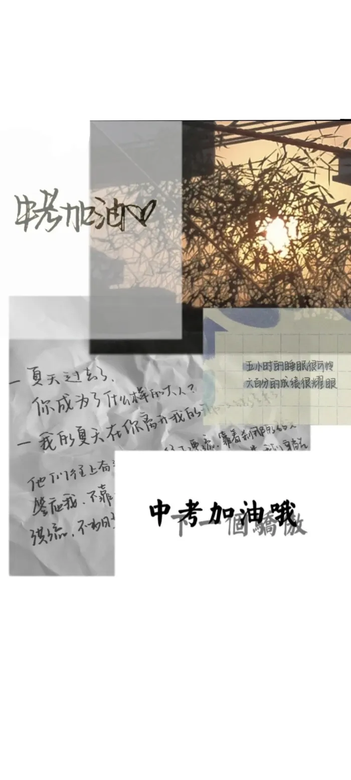 新年换新壁纸,下一站,中考上岸! 第11张 新年换新壁纸,下一站,中考上岸! 第11张