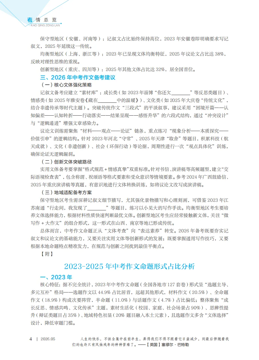 必看!中考作文考前冲刺专刊推荐信 第15张 必看!中考作文考前冲刺专刊推荐信 第15张