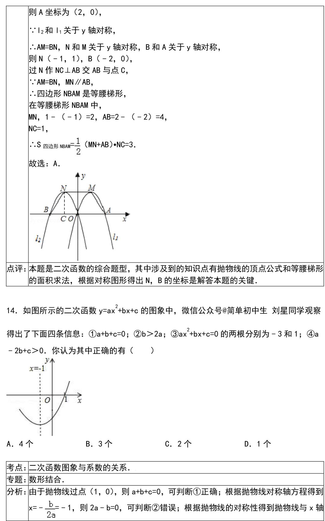 中考数学极可能考到的30道题,你会做几道? 第15张