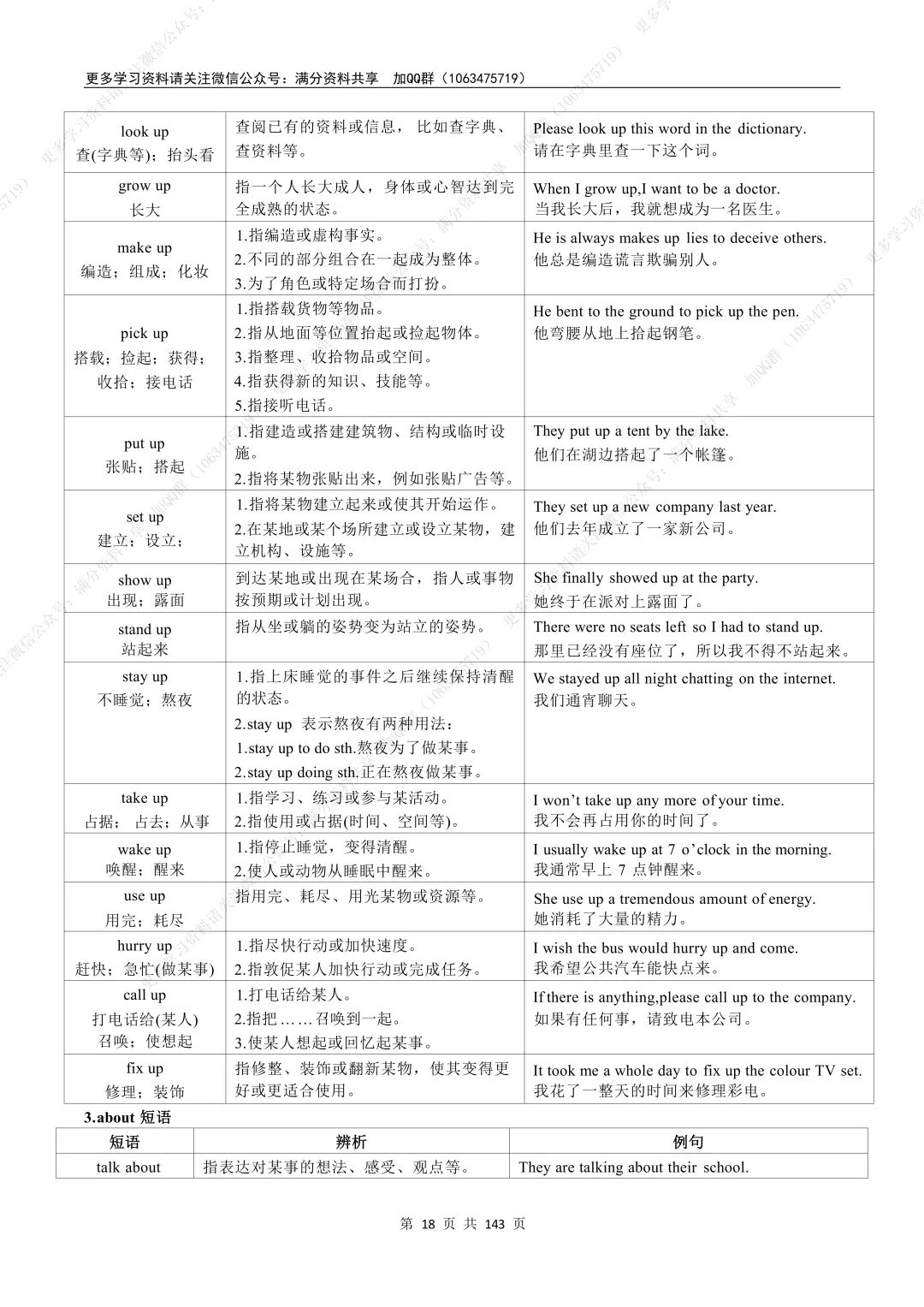 【初中英语】2026中考英语知识梳理,电子版可打印 第18张