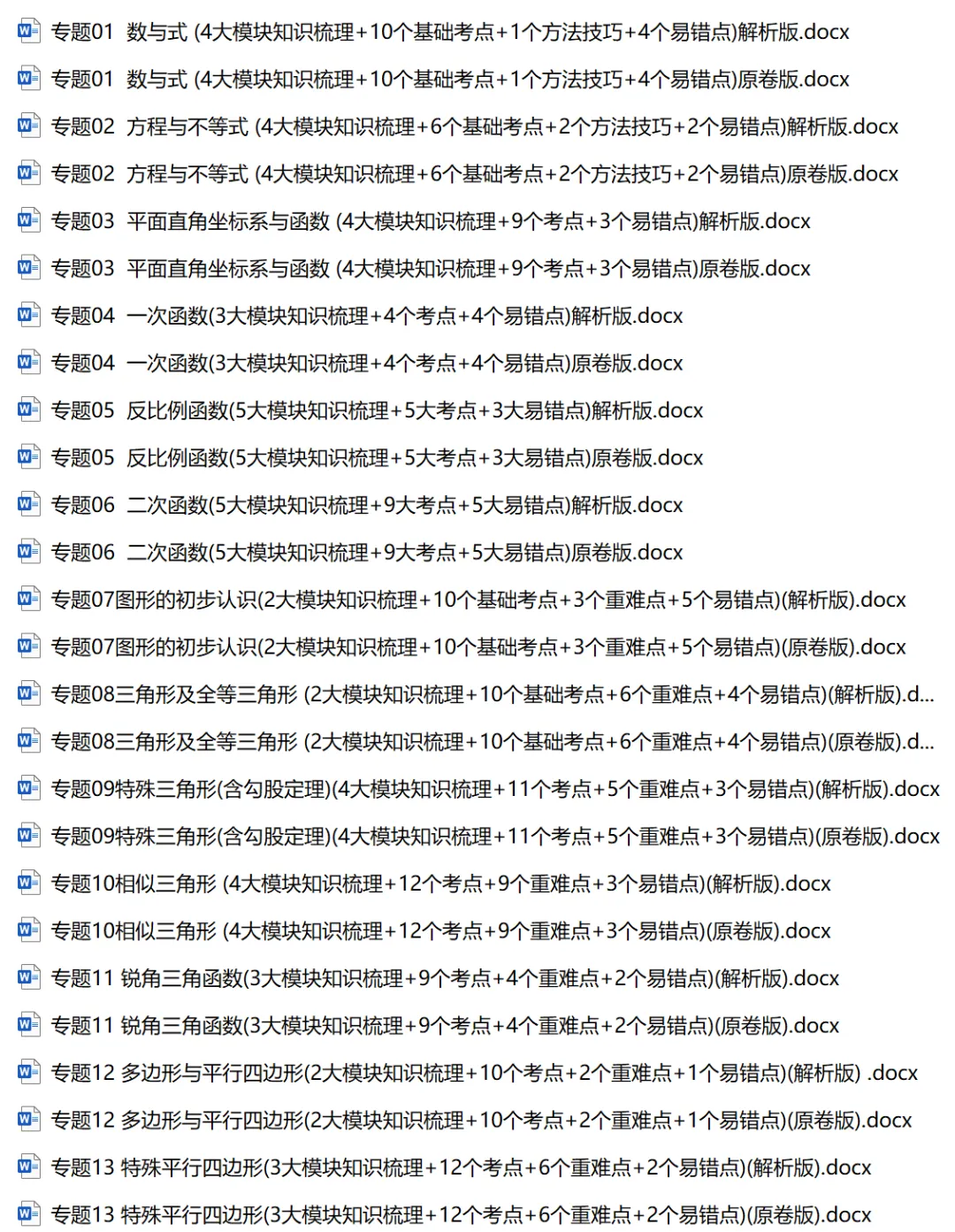 2025版《中考总复习》初中九科全套(思维导图+知识点梳理+命题考点+易混易错)(可下载) 第6张