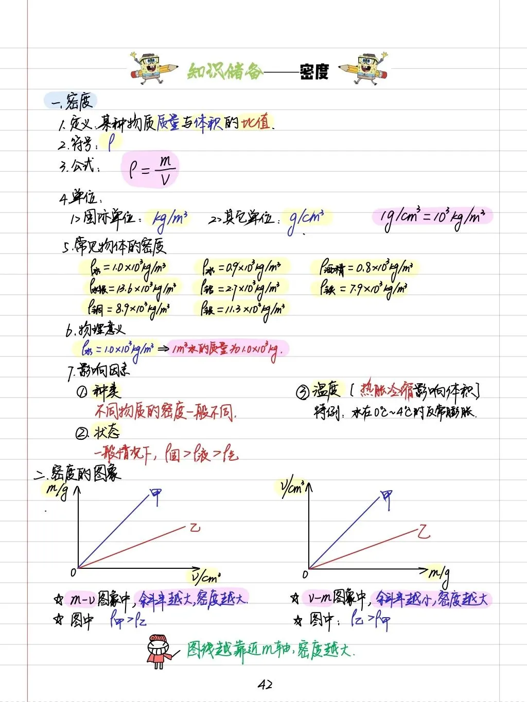 初三孩子必读:中考物理学霸笔记(内能质量和电学全部) 第12张