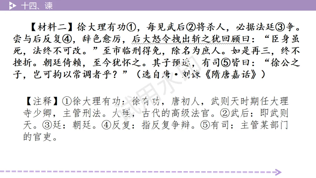 《2026中考总复习精华版》【阅读无忧】第四部分 古诗文十四、谏 第8张