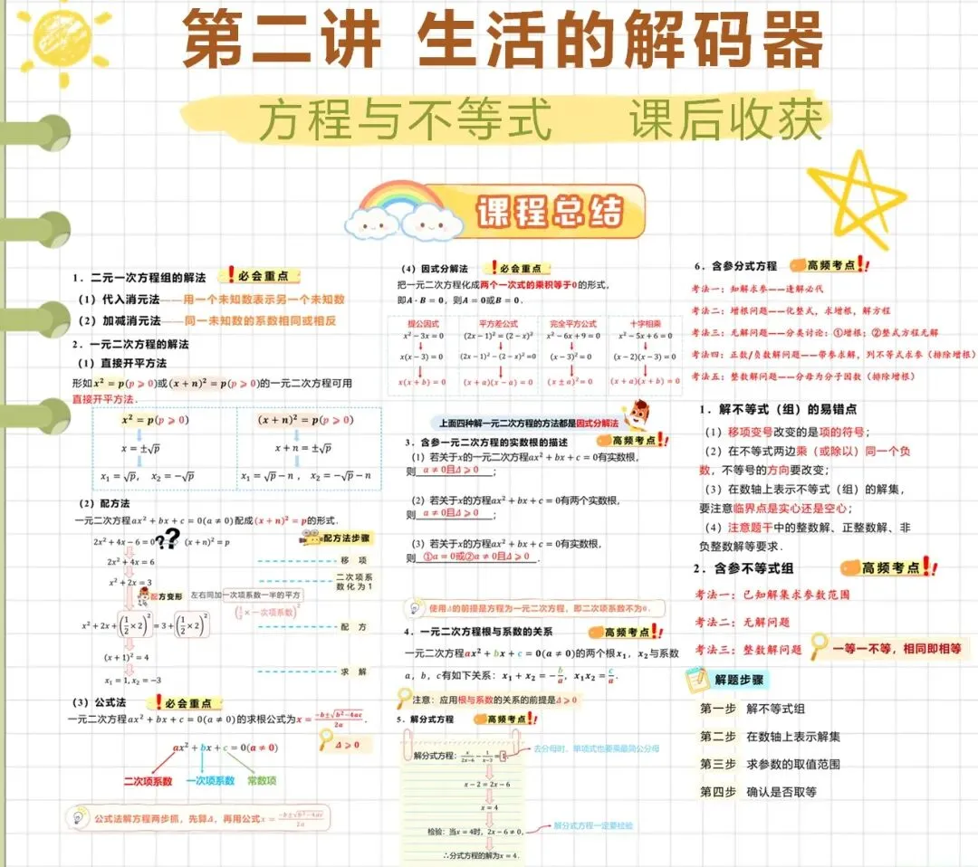 中考数学一轮复习收获 第5张