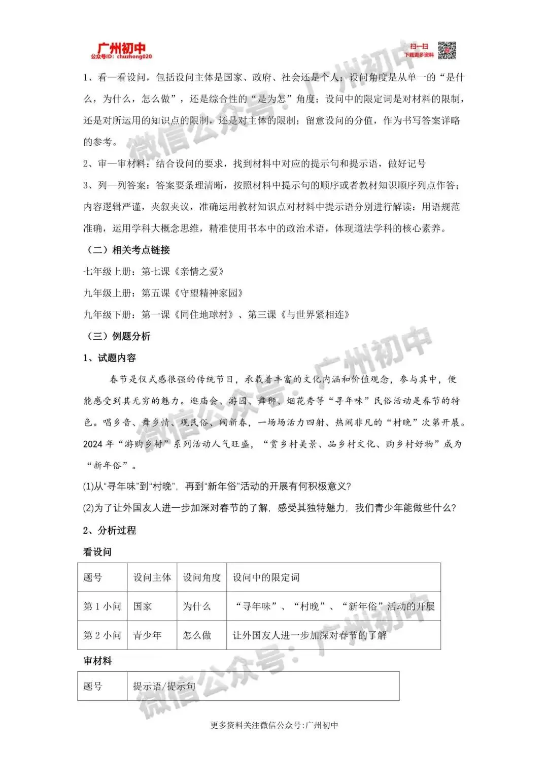 重磅!2026年春晚中考考点出炉!今年中考可能会考,附电子版下载! 第53张