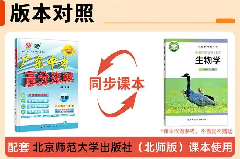初二物理人教版高分突破 广东中考同步练习册 初中辅导训练 第21张