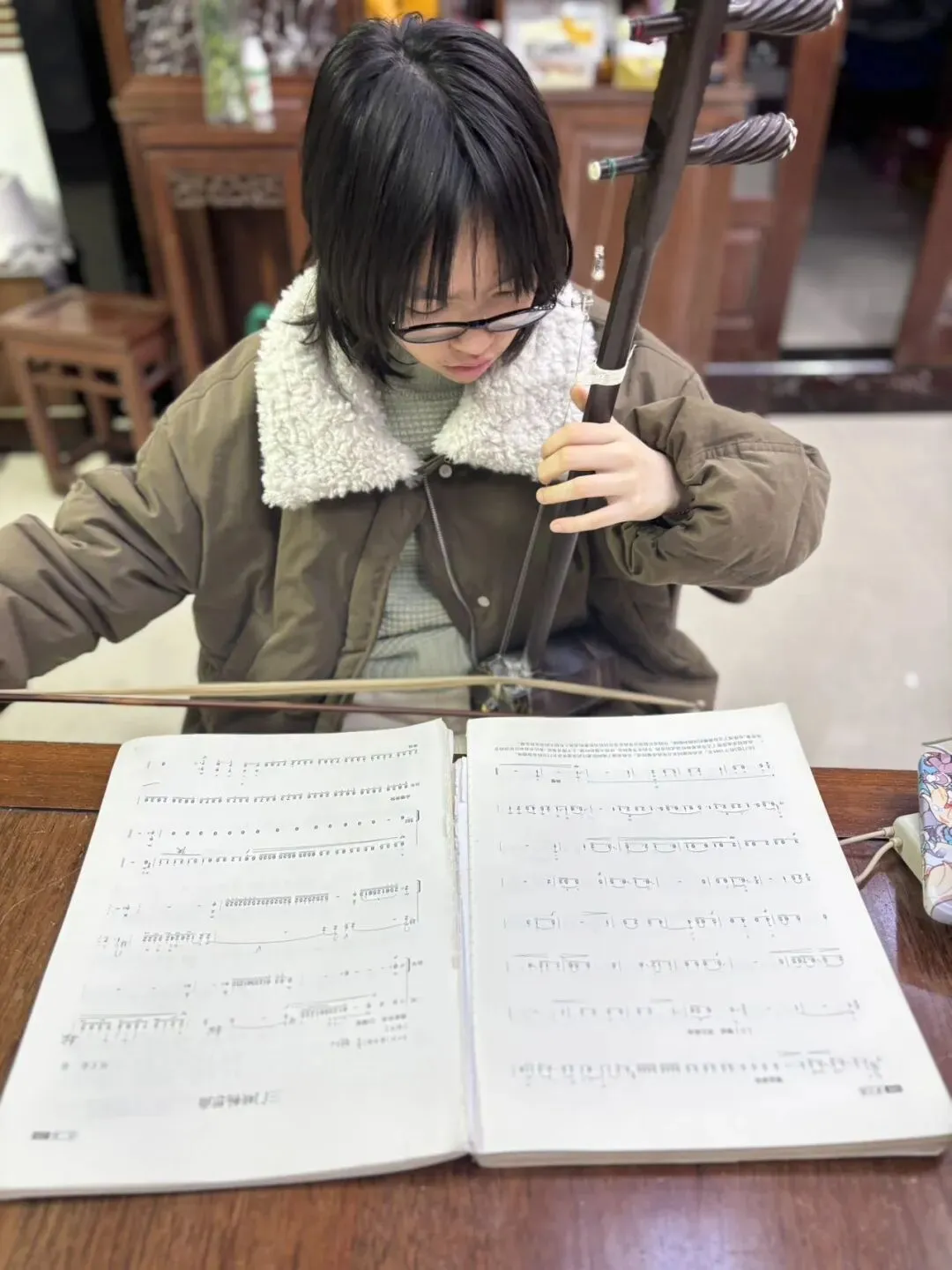 女儿中考倒计时121天—祝大家新年快乐,马年吉祥! 第4张