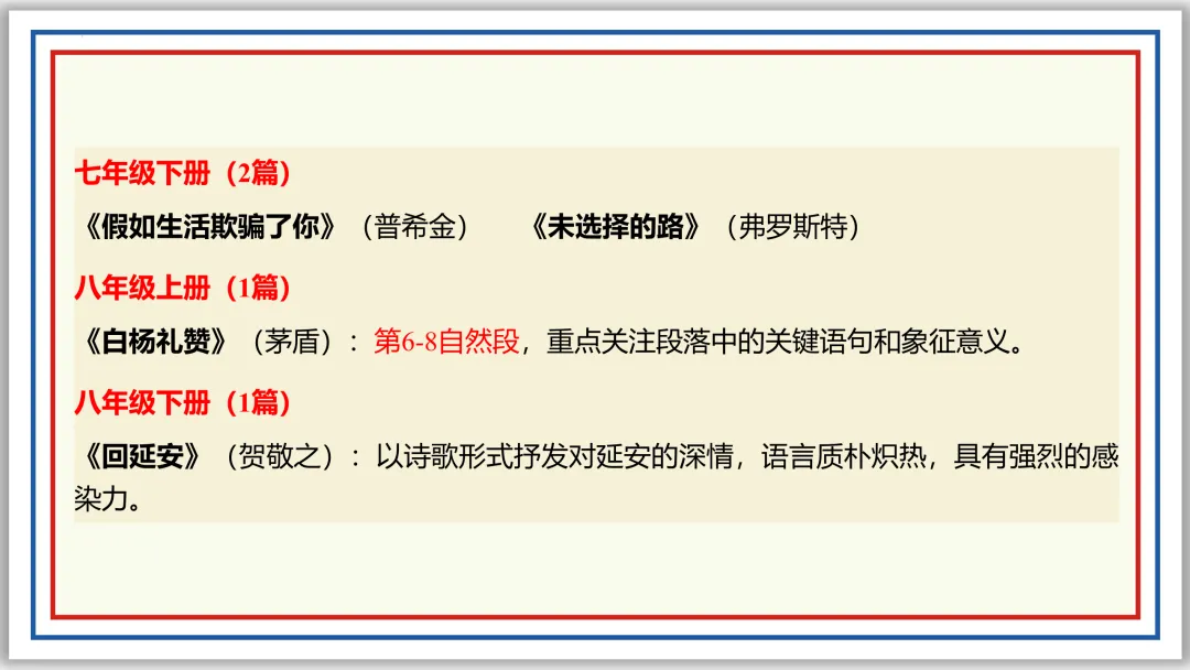 中考一轮08:名句名篇默写突破与演练(上)PPT 第28张 中考一轮08:名句名篇默写突破与演练(上)PPT 第28张