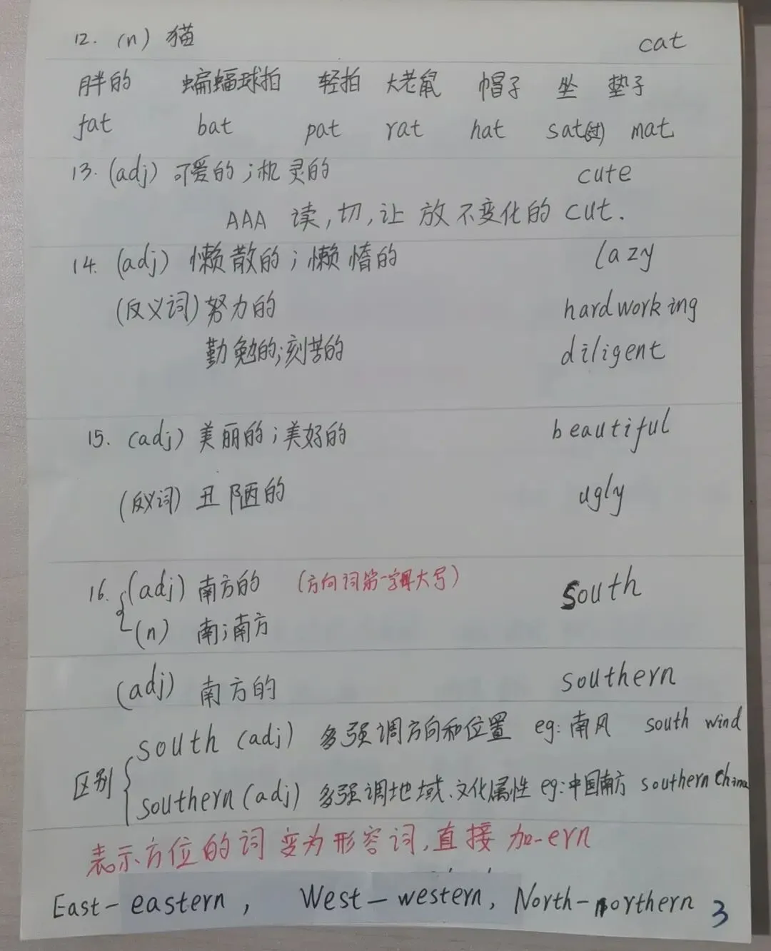 中考英语同步打卡第九天 第3张