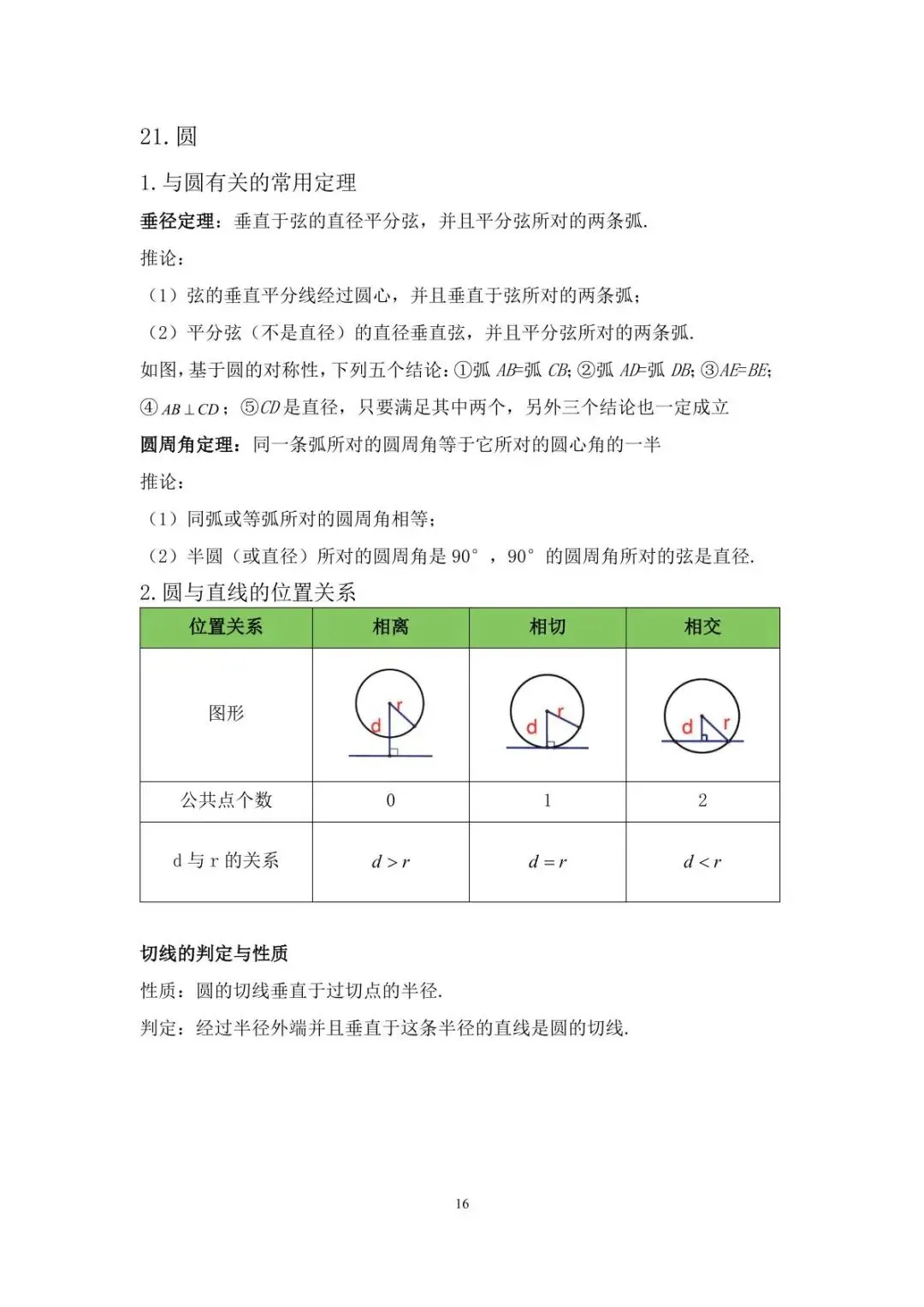 【2026中考】初中数学公式定理合集 第17张