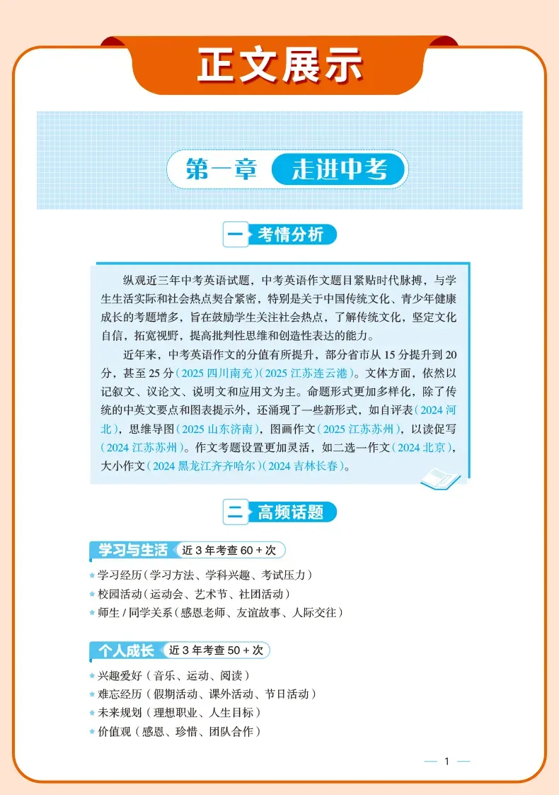 大年初二开年饭:中考英语作文满分句型(收藏备用) 第12张